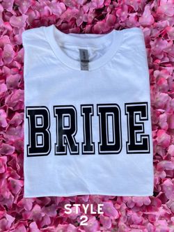 WOMENS ADULT XL BRIDE SHIRT - NEW