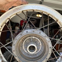 Rear Wheel, 18”, 1971 Bulltaco matador 250