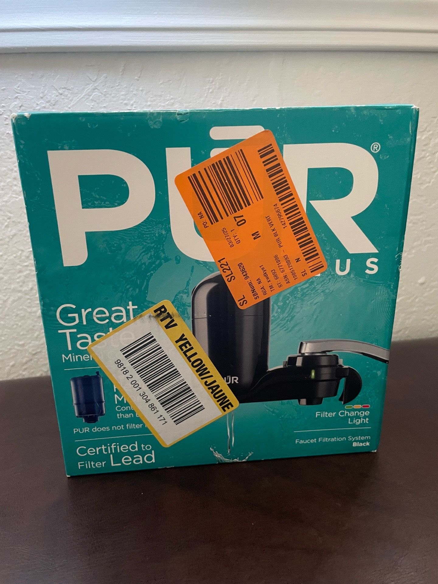 Pur plus water filter brand new