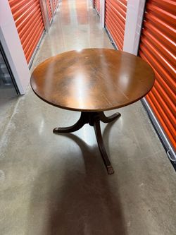 Copper top table