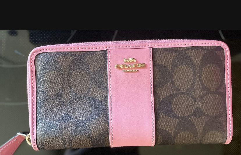 Coach Wallet Pink 