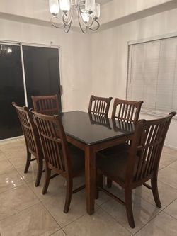 Kitchen table with chairs