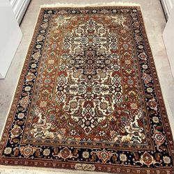 Romanian Persian All Handmade Rug, Made In Romania