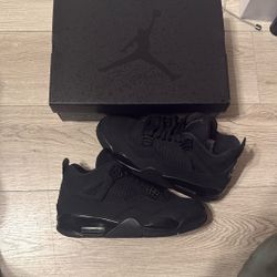 Jordan 4 Black Cats Used Super Clean Worn 1 Time 