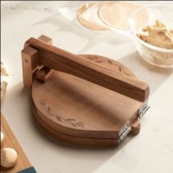 Wildflower Wooden Tortilla Press 10120