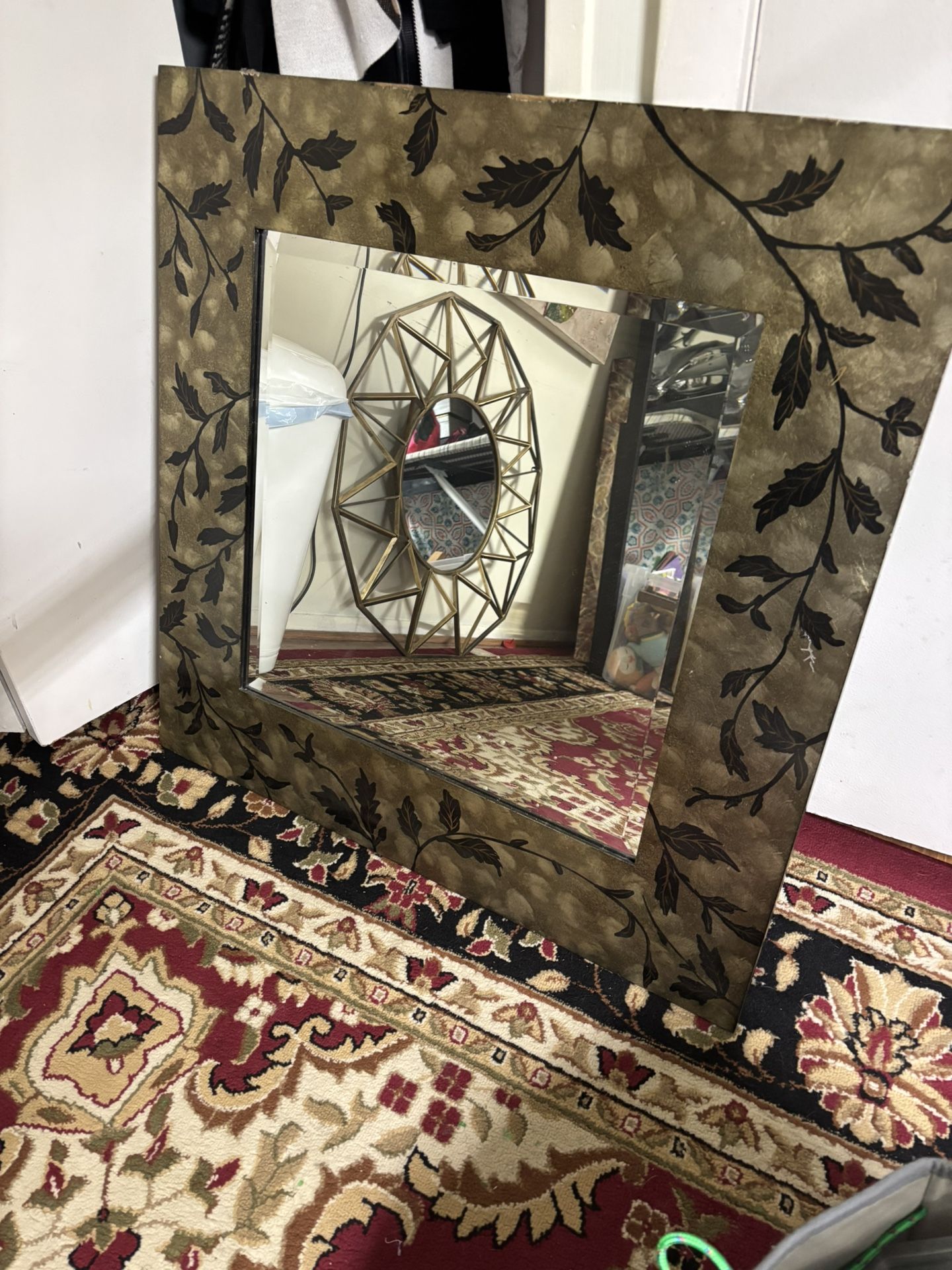 Square Hanging Mirror