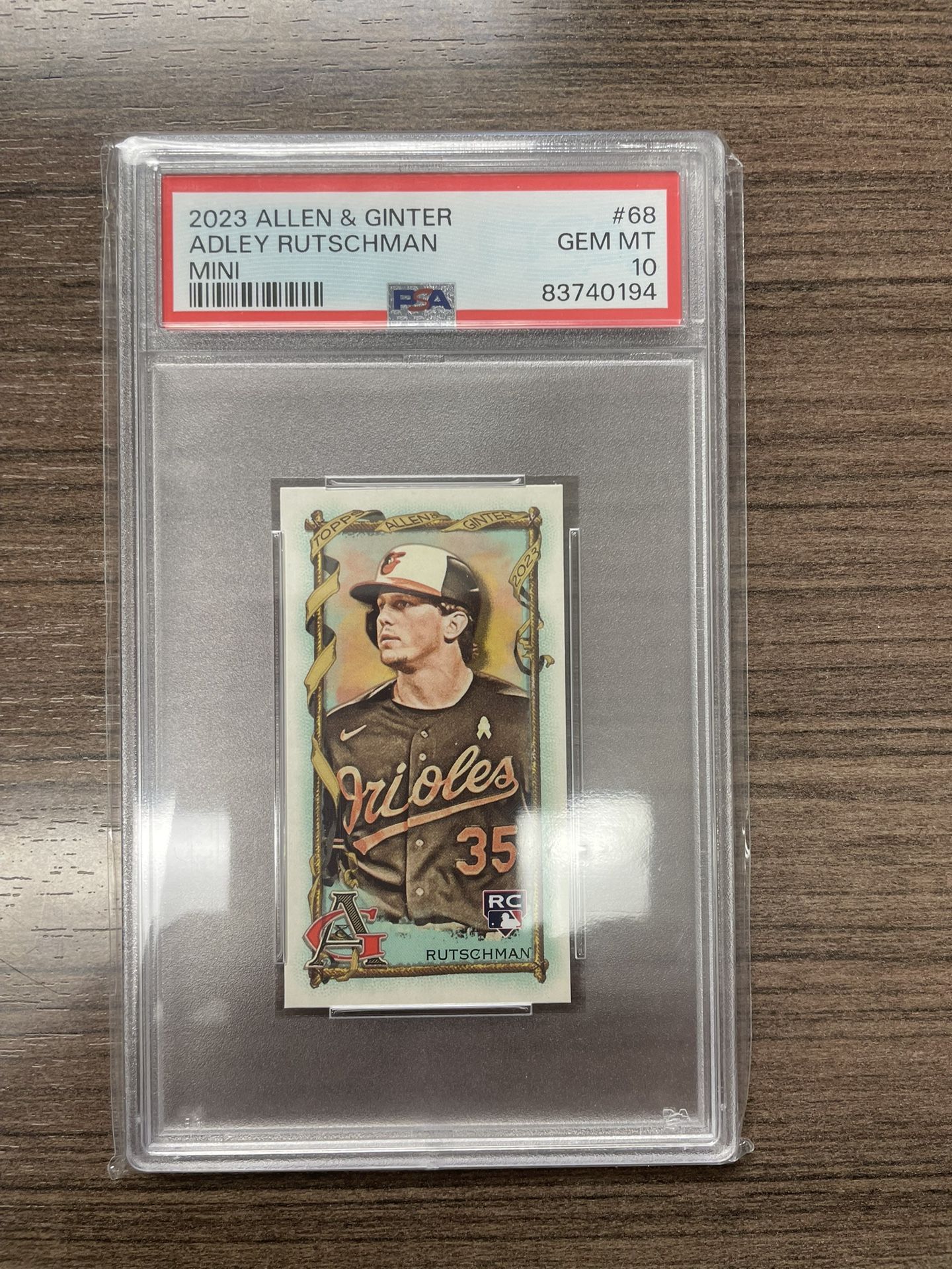 ADLEY RUTSCHMAN GEM 10 # 68