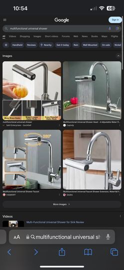 Multifunctional Universal Shower Head 