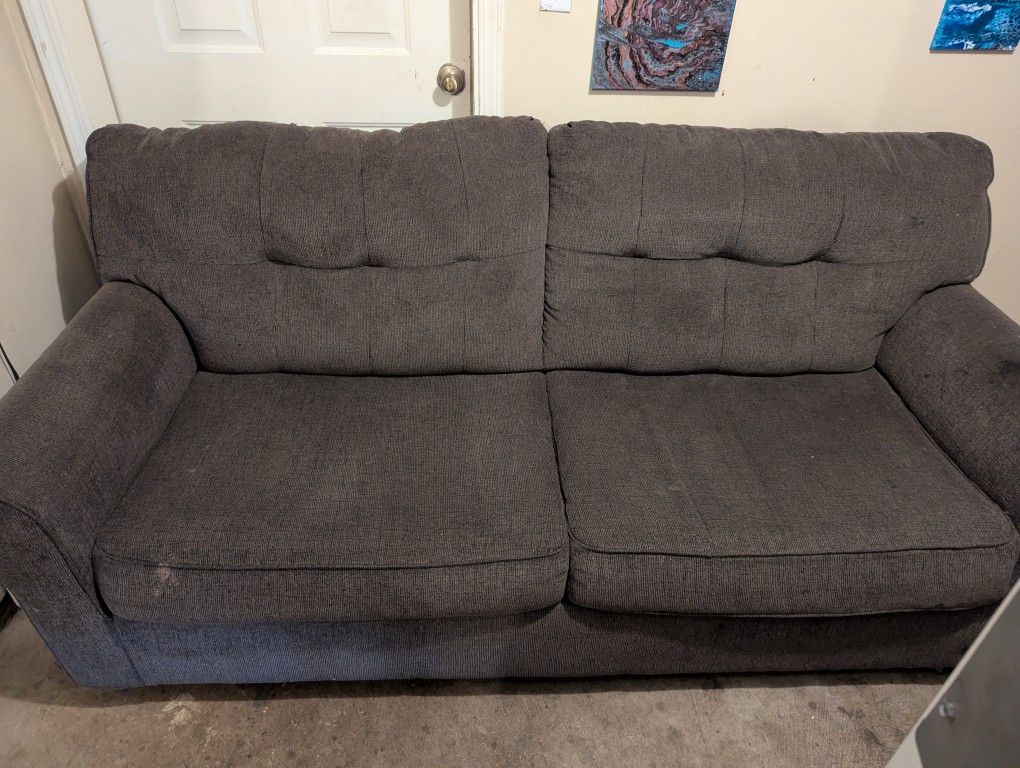 Couch Charcoal Colored