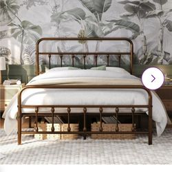 Full Copper Bed Frame 