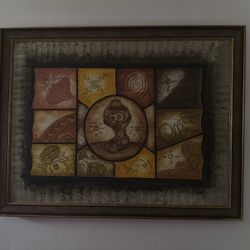 African Painting Artwork