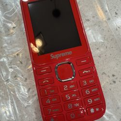 SUPREME BLU BURNER PHONE (RED)