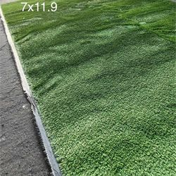Never used artificial grass