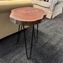 Live Edge Side Table