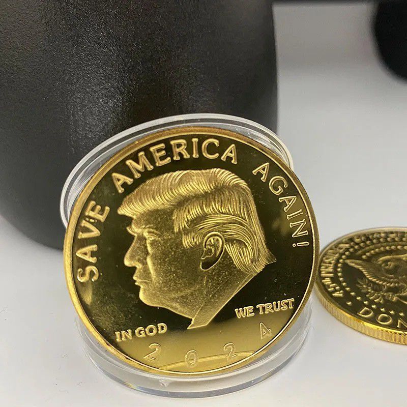 Donald Trump Gold Coin