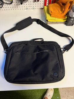 HP Black Laptop Bag with Shoulder Strap