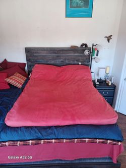 Large Cotton Futon with Washable Cover
