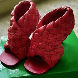 Bottega Veneta Intrecciato Heels