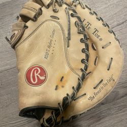 Rawlings Pro-Grade first baseman’s Mit Baseball Glove - Premium Leather Fielding Glove for Adults and Youth