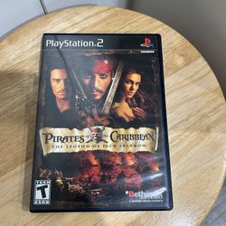 PS2 Pirates Of The Caribbean (CIB)