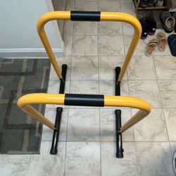 Heavy Duty Dip Stands Fitness Workout Dip bar Station Stabilizer
