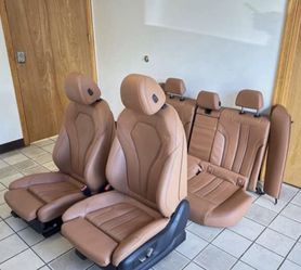 BMW 540i Cognac Sport Heating Seats Bundle