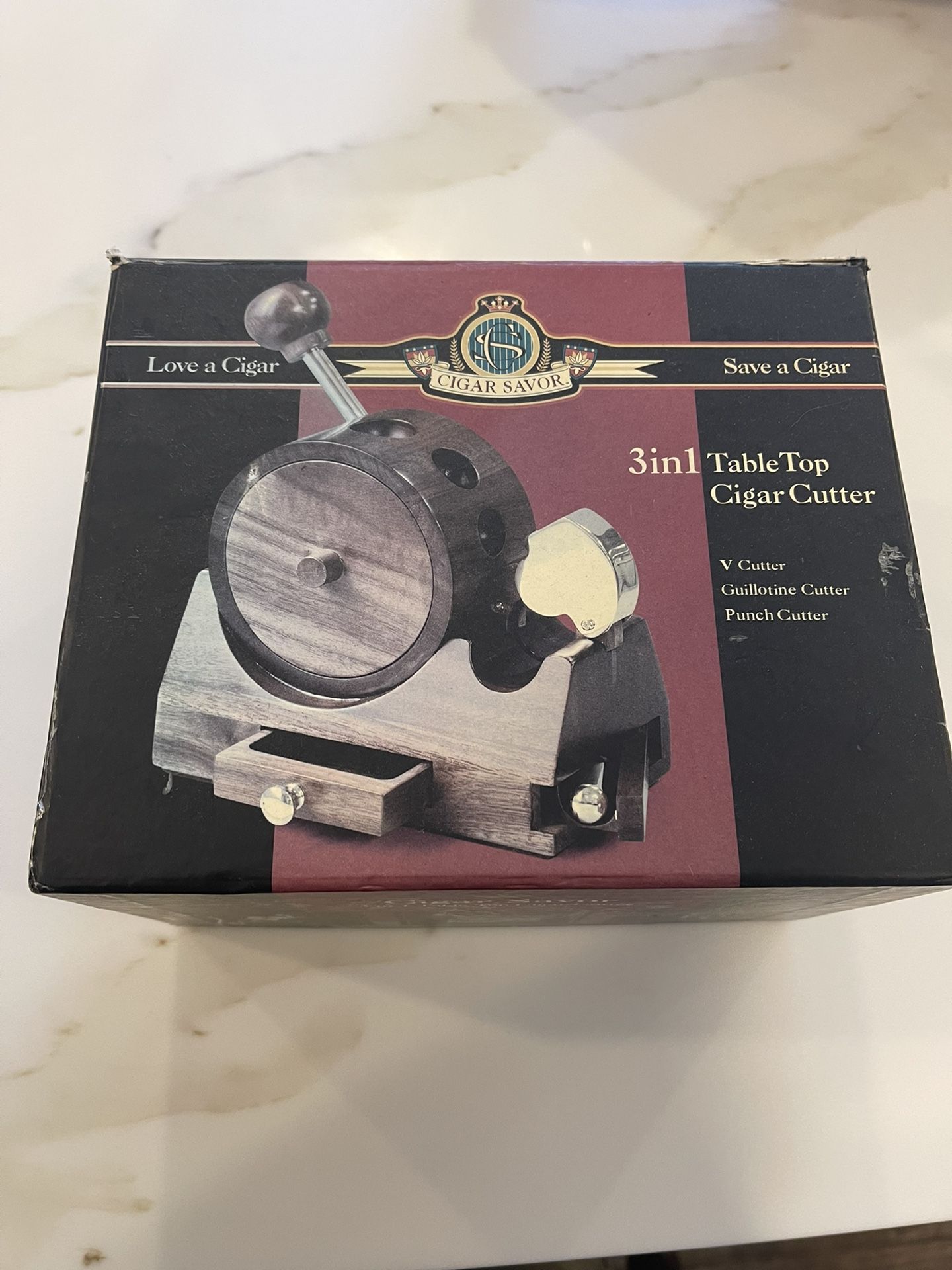 Cigar savor 3 In 1 Cigar Cutter