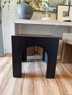 Wood End Table