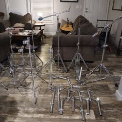 Rogers Memrilok and Swan Leg Swivomatic Drum hardware
