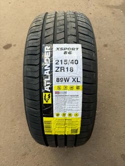 215/40/18 New Set Of Tires