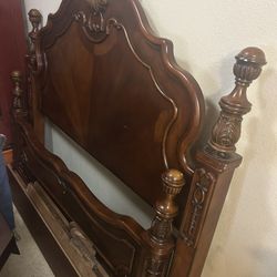 Bed Frame W/end Tables
