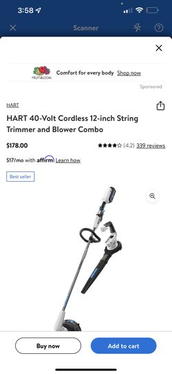 String Trimmer & Blower/sweeper Kit 