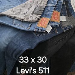 Levi's 34 x 30 & 33 x 30