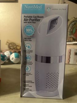 $15 NuvoMed Portable Car/Room Air Purifier with HEPA Filter