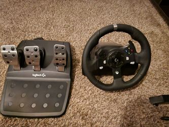Logitech steering wheel and pedals xbox