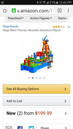Thomas the Train Mountain Adventure Playset Mega Bloks Legos