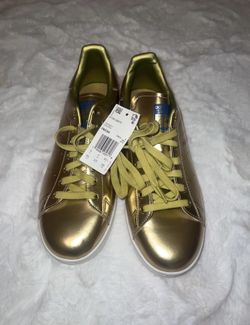 Adidas Men 9.5 rare Stan Metallic Shoes