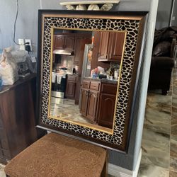 Beautiful Leopard Mirror 