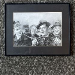 I Love Lucy Wall Art