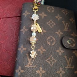 Hand Made Keychain, Purse Charm