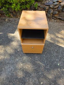 Side table with drawer