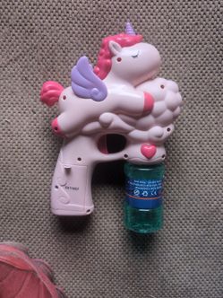 Two pack Unicorn bubble guns