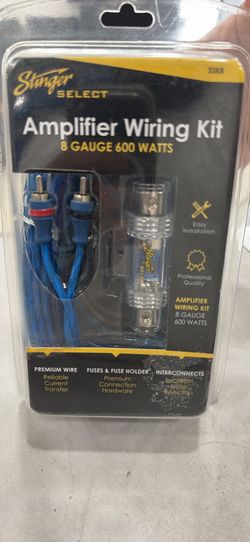 Stinger 8 Gauge Wiring Kit for $29.99 plus Tax