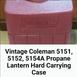 Coleman propane lantern hard case