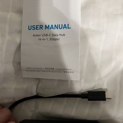 Anker USB-c 4-1 Data Hub 
