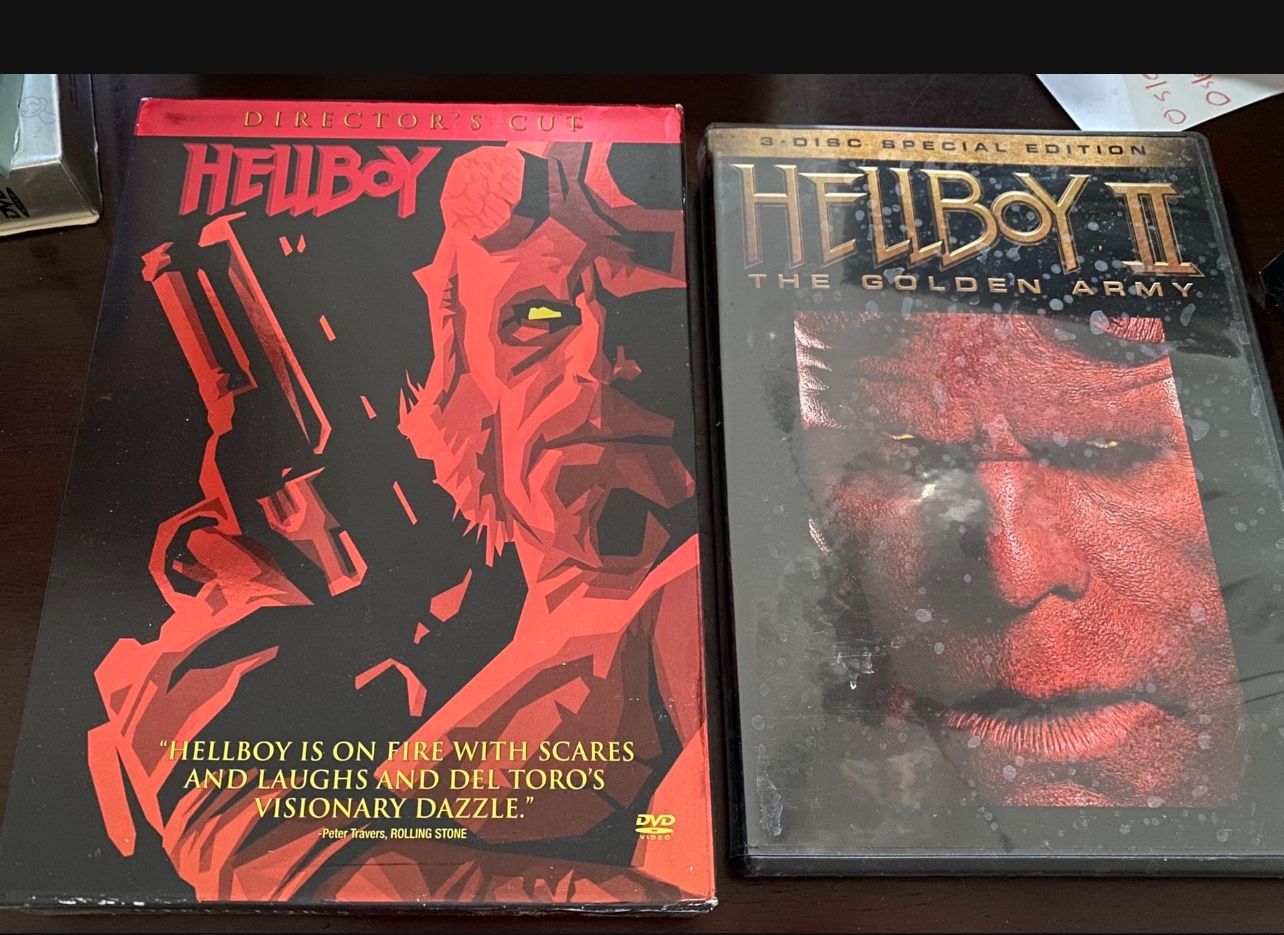 Hellboy dvd 1&2 Special Edition and Directors Cut