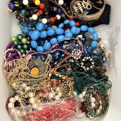 4+ Pound Jewelry Lot All Wearable Lots of Vintage and New Items Some MCM Wear
Resell ETC