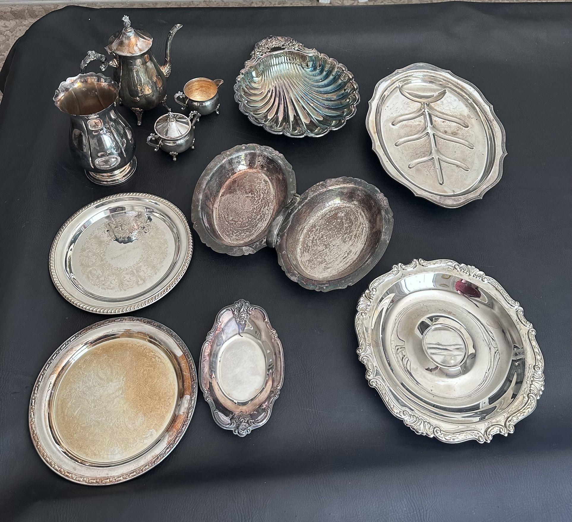 Silver Plated Items $15 Each Or Less