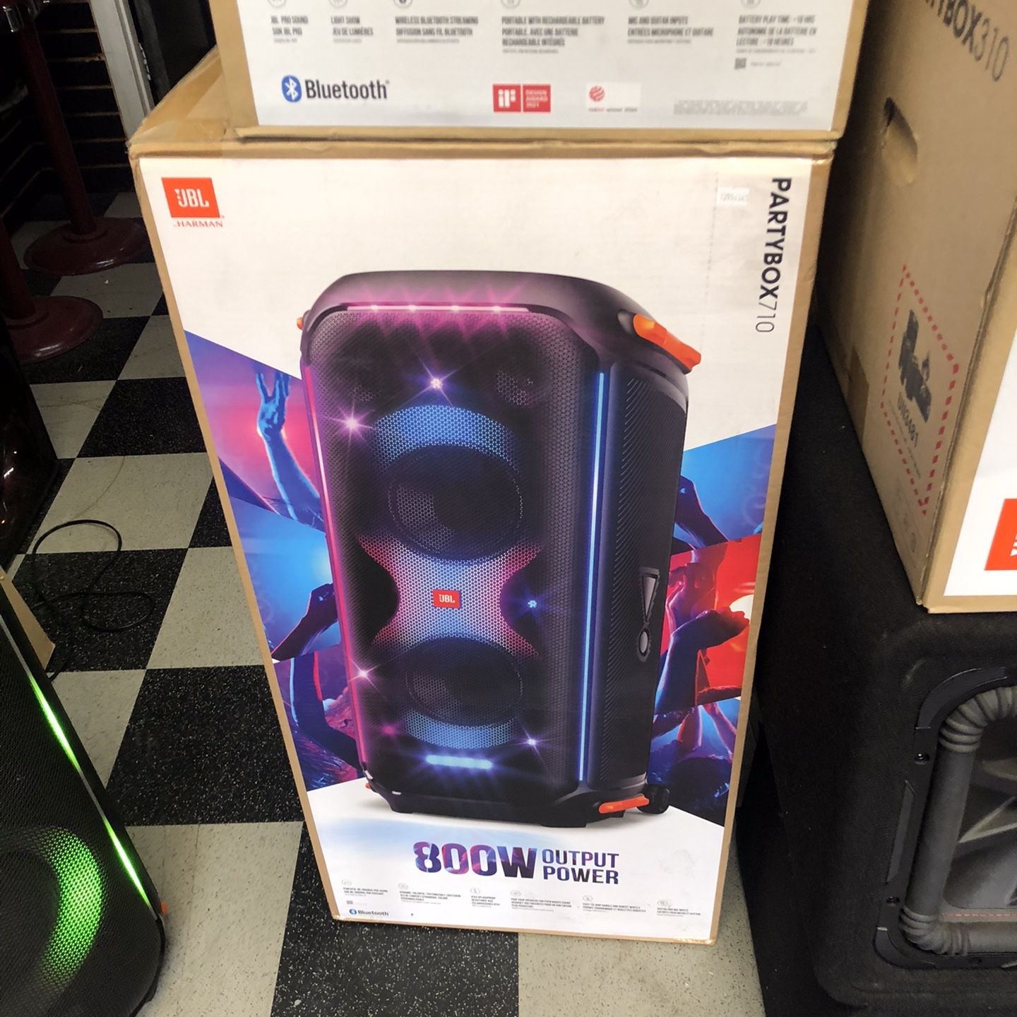 いのこ様　JBL Partybox 710 着払い 静岡市 JBL Partybox 710 | 800W のパワフルサウンドとライティング機能