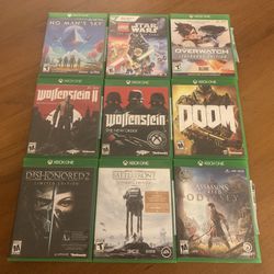 9 Xbox One game Lot 